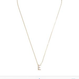 “E” necklace
